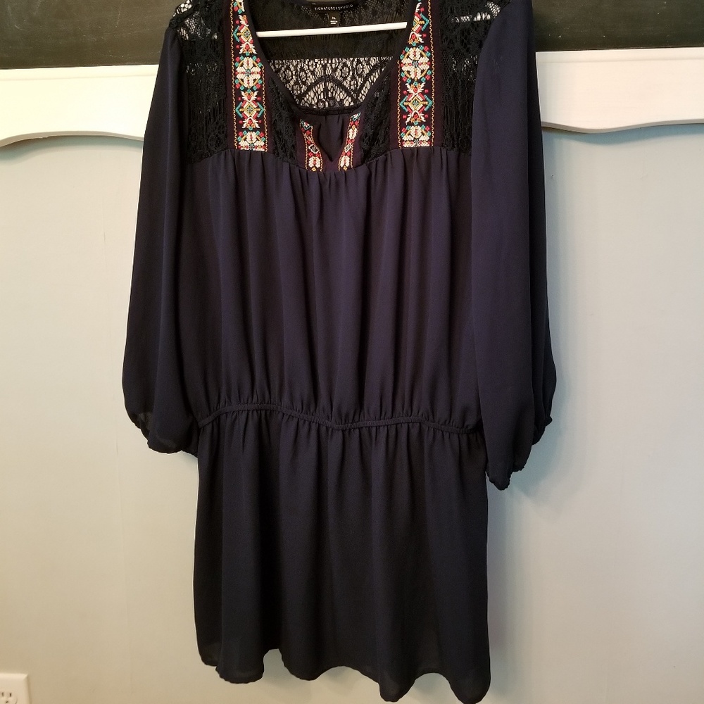 Cinch waist top